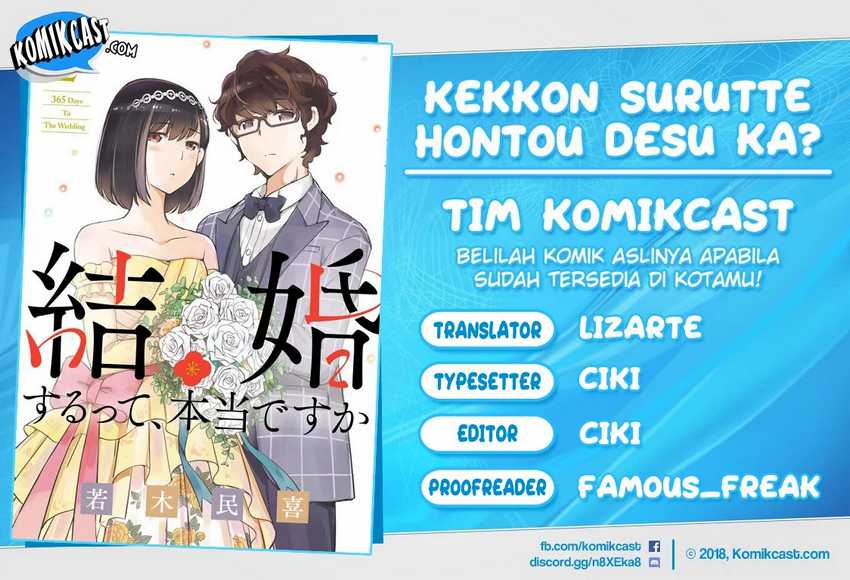 Kekkon Surutte, Hontou Desu ka? Chapter 30 Gambar 1